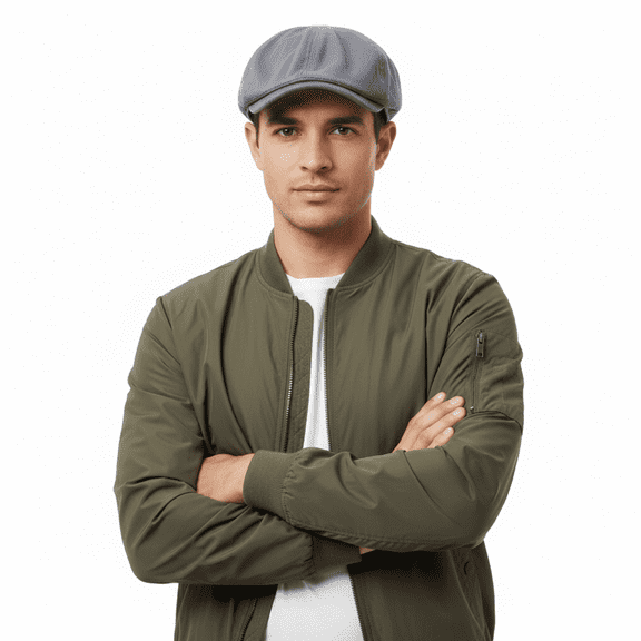 Dolce & Gabbana Black Cotton Blend Flat Cap-Adult S for mens