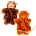 thumbnail image 3 of KAKOWELY 2Pcs Monkey Hand Puppet Decorative Hand Puppet Hand Toy Lifelike Hand Toy,9.84X"X7.48"X3.94", 3 of 4
