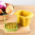 thumbnail image 4 of Cebolla Patata Cortadora de patatas Rábano Pepino Papas fritas Cortadora en cubitos Ensalada Verduras Ralladora Accesorios de cocina Gadgets, 4 of 5
