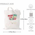 thumbnail image 2 of Festive Flurry Friend Canvas Bag Funny Lazy Halloween Shirt Canvas Bag 1Pc, 2 of 5