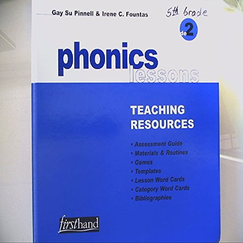 Pre-Owned Phonics Lessons, Grade 2: Teaching Resources 9780325004099 0325004099 - Good