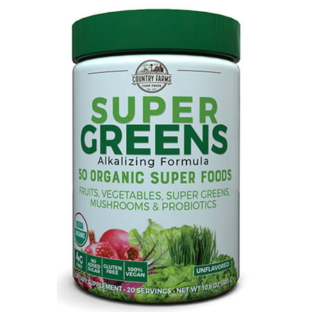 Super Greens Powder, 9.9 Oz, 20 Servings (Packaging May (Best Tasting Green Juice Powder)