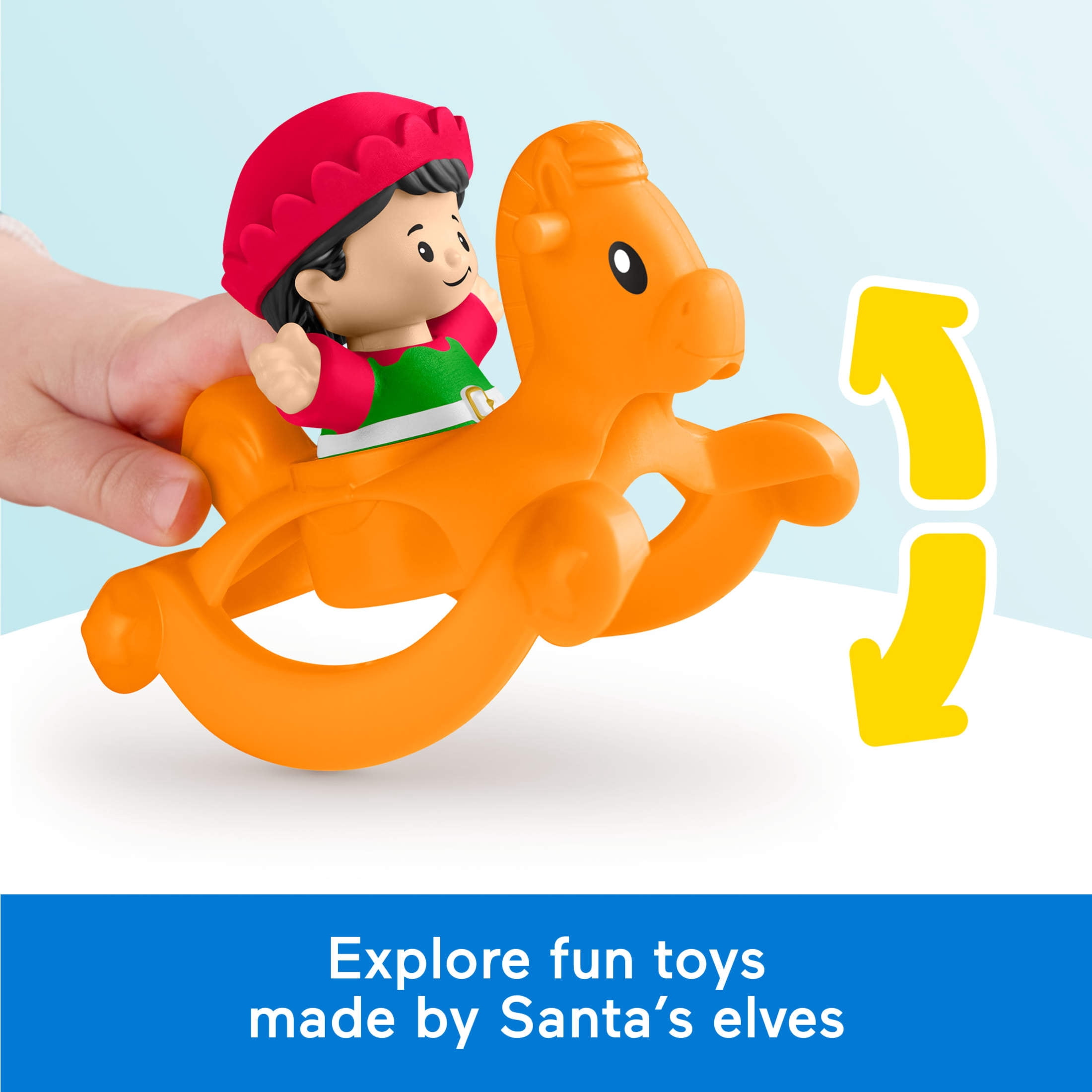 Fisher-Price Little People Christmas Wonderland Gift Set for Toddlers & Kids, 8 Pieces