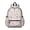 Princess and Swan Pink Pattern, variant on Princess and Carriage Black Pattern Cute School Backpack with Padded Back and Adjustable Shoulder Straps 13.4"x11"x4.7"