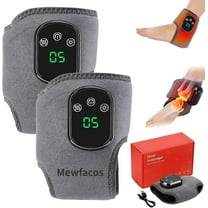 Rejuvacare Foot Massager – 3-in-1 Heated Wrap with 3 Vibration Modes & 5 Heat Levels, for Circulation & Pain Relief, for Foot Relaxation, for Neuropathy, Tendinitis & Plantar Fasciitis