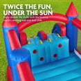 thumbnail image 3 of Castillo hinchable Sunny & Fun con doble tobogán para 4 niños, 3 of 5