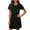 Black1, variant on biudgviw Saint Patrick's Day Women's Nightgowns Print Short Sleeve Sleepwear Casual Loose Crewneck Pajama Dress S-XXL