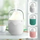 thumbnail image 1 of Mini humidificador USB - 300 ml Quiet Cool Mist para dormitorio, oficina, escritorio y plantas - portátil con luz nocturna - Blanco, verde, rosa, 1 of 7