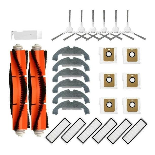 For Bot D9 Plus Vacuum Replacement Spare Parts Accessories Main Side Brush Hepa Filter Mop Cloth Rag Dust Bags