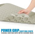 thumbnail image 5 of YouLoveIt Bath Tub Mats for Bathroom Non Slip Long Bath Tub & Shower Mat Wet Floor Non-Slip for Bathroom, W/ Suction Cups, Drain Holes, Machine Wash, 5 of 8