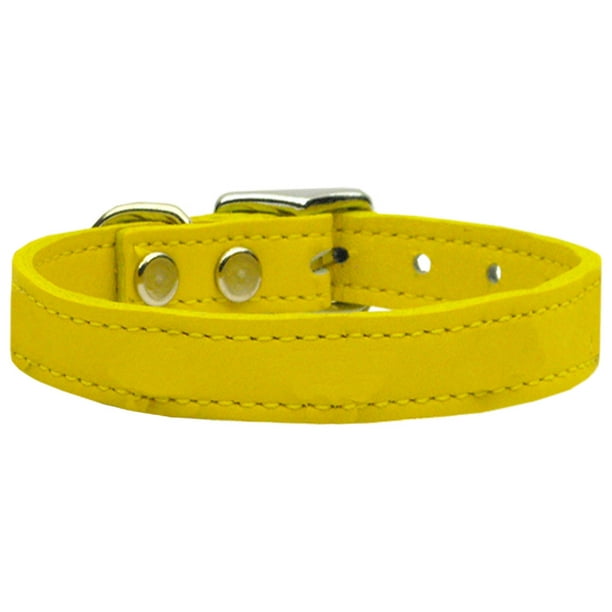 Plain Leather Dog Collars Size 26