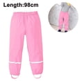 thumbnail image 1 of Pantalon de Pluie pour Enfants Rose 100 % Imperméable - Coupe-Vent, 1 of 4