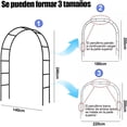 thumbnail image 3 of Arco de Globo Soporte de Fondo, Arco Decoracion, Decoración de Plantas Trepadoras, Enrejado para Plantas, Globos con Base, 3 of 4