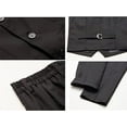 thumbnail image 4 of Wehilion Boys Multiple Colour Formal Dress Suits 6 Piece Slim Fit Dresswear Suit Set with Kids Suspenders, 4 of 5
