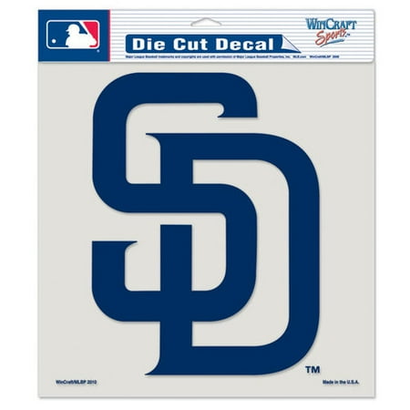 MLB - San Diego Padres 8x8 Die Cut Decal