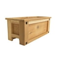 thumbnail image 2 of Panacea Products Cedar Over-The-Rail Planter, 30 in, 2 of 6