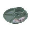 thumbnail image 1 of 5-grid Plastic Children Food Tray Picnic Barbecue Divided Plate For Home Decor, 1 of 5