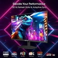 thumbnail image 3 of Sceptre Monitor IPS Eye Care de 27 pulgadas 100 Hz DisplayPort HDMI y USB-C 100% sRGB Altavoces incorporados, negro máquina 2024 (E275W-FP100T), 3 of 4