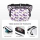 thumbnail image 5 of Easygdp Orchids Flowers Fanny Packs para Mujeres y Hombres, Bolsa de Cinturón, Bolsos de Cruz para Trabajo/Correr/Senderismo, 5 of 9