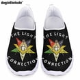 thumbnail image 1 of Zapatos casuales de verano para mujer Doginthehole OES New Order of The Eastern Star Sisterhood, zapatillas planas personalizadas, zapatos de malla transpirables, 1 of 5