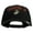 Black, variant on US Marine Semper Fidelis Design Embroidered 6 Panel Structured Cotton Twill Cap Made in USA - Red OSFM
