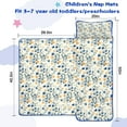 thumbnail image 5 of Pioneer Flower Floral Print Pattern Toddler Nap Mats for Kids Preschool,Sleeping Mat Bag or Kids,Toddler Sleeping Bag,Toddler Nap Mat or Daycare, 5 of 6