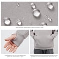 thumbnail image 3 of BASSDASH Men’s Fishing Fleece Hoodie with Neck Gaiter Water Resistant Performance Hunting Sweatshirt FS18M, 3 of 9