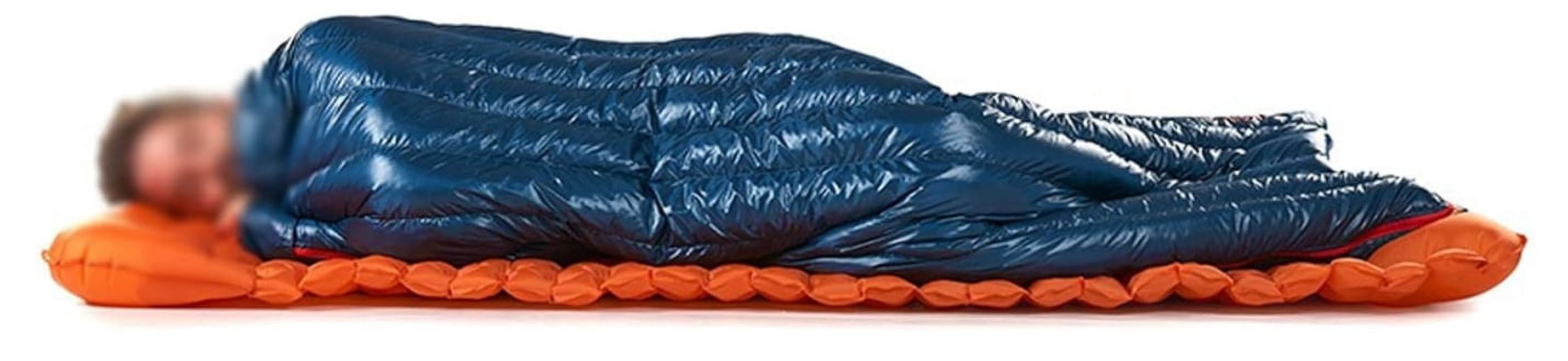 Sleeping Bag for Camping Envelope Sleeping Bag Winter Outdoor Camping Ultralight Waterproof Goose Down Splicing Sleeping Bag(White)
