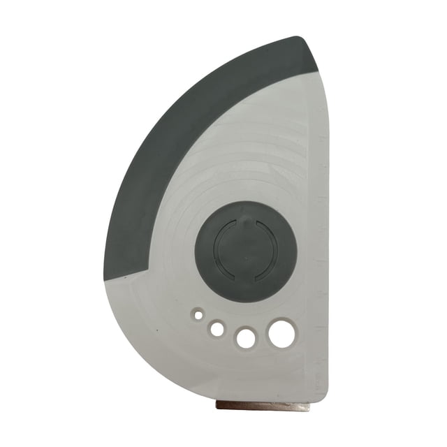 Herramienta de Raspado de Banco, Utensilio de Cocina Portátil, Cuenco de Silicona, Herramienta de Corte para Raspar Pasteles, Tartas Y . gris
