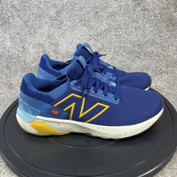 New Balance Shoes Mens Size 9.5 D Fresh Foam 1440 Inkwell Ginger Lemon Mesh