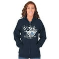thumbnail image 4 of South Carolina Smurfy Southern Vibes Zip Up Hoodie Men's Women's Brisco Brands S, 4 of 6