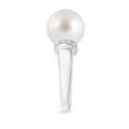 thumbnail image 3 of ANGARA South Sea Cultured Pearl Collar Ring with Diamonds in 14K White Gold for Women | June Birthstone, Birthday, Anniversary, Jewelry Gift for Women | Pearl Ring, 3 of 9