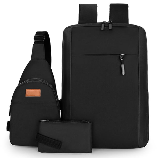 Mochila Shendy Vendy Backpack Impermeable Set De 3pzs Con Riñonera Y Puerto Usb