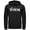 Black, variant on Men's Marvel Venom Film Bold Logo  Pull Over Hoodie Black Medium