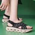 thumbnail image 6 of Thick Soled Sandals Are Lightweight Non Slip Comfortable Casual Fly Woven Women's Shoes, 6 of 8
