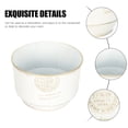 thumbnail image 3 of ELAYARD 1Pc White Iron Flowerpot Retro Design for Desktop and Window Sill Decoration, 3 of 6