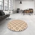 thumbnail image 4 of Ahgly Company Machine Washable Indoor Rectangle Transitional Bronze Brown Area Rugs, 2' x 3', 4 of 7