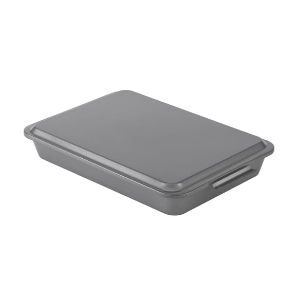 Molde para hornear tartas GoodCook Everyday, acero antiadherente, 9 x 13 pulgadas, gris
