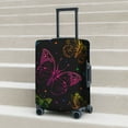 thumbnail image 5 of Yiaed Butterfly Print Travel Luggage Cover Suitcase Protector Fits 18-32 Inch Luggage Wheel Covers Patterned Elastic Luggage Anti-scratch（No luggage）-, 5 of 5