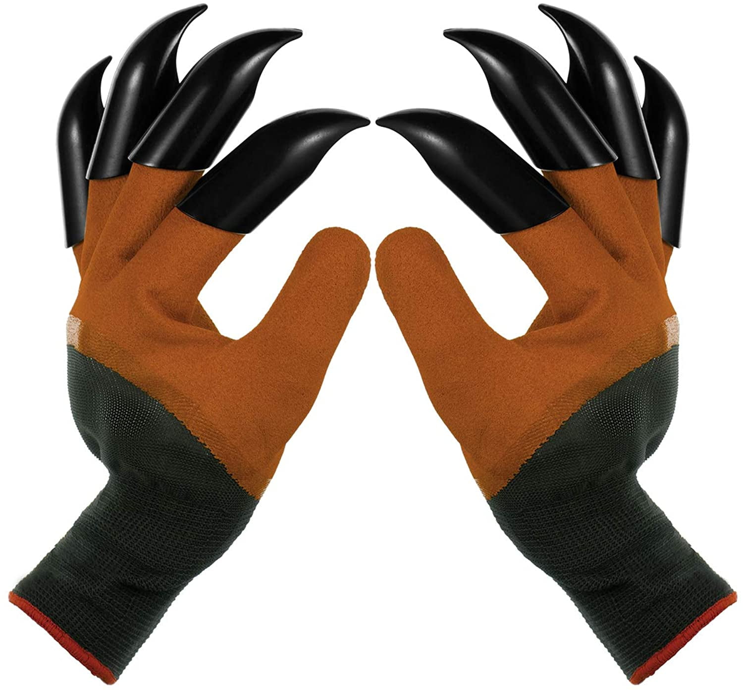 Pair Gloves gardening gloves Protection For garten_Graben Claws 4 Plants B1I1 