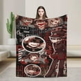 thumbnail image 7 of Flannel Blanket Throw Soft Cozy Toilet Bound Hanako Kun Breathable Lightweight Plush Fleece Blankets Washable Warm Throws For Couch Sofa Bedroom All Season 80"X60", 7 of 7
