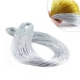 thumbnail image 4 of LEEYNEER Tag Line 1mm 100 Yard Tag String Braided Nylon Gift Tag Rope Jewelry Thread(Silver), 4 of 8