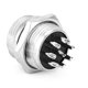 thumbnail image 3 of 100 Uds BERM enchufe de aviación Universal 8 núcleos conector macho de carcasa de acero inoxidable 16mm, 3 of 8