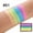 #01, variant on BUDAO00 Rainbow Split Cake Face Paint Palette, Water Activated Face and Body Paint with 6 Color Neon Pastel Blend for Halloween Makeup, Cosplay, Carnival, Festival and Stage Looks (#01)