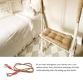 thumbnail image 4 of OFFIGAM Adjustable Khaki Swing Hanging Straps Outdoor Rope for Tree Swings and Garden Playsets, 4 of 10