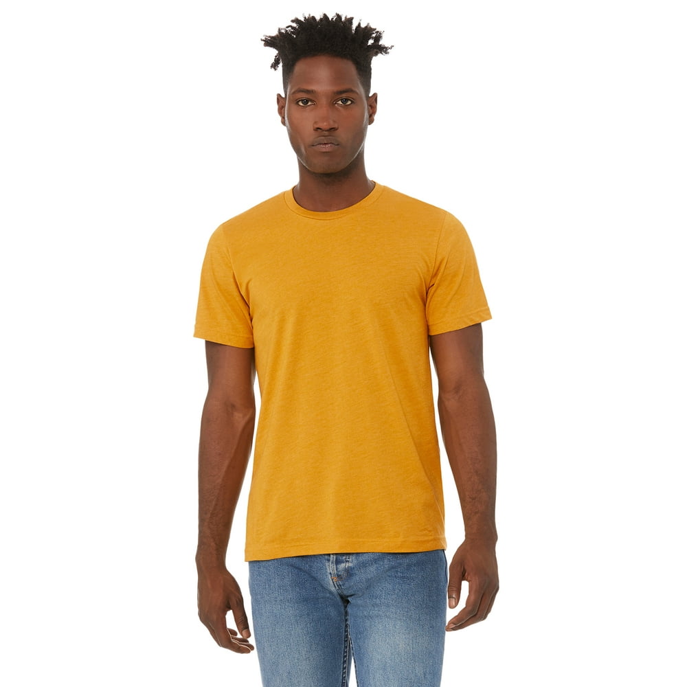 BELLA+CANVAS - Bella + Canvas Unisex Heather CVC T-Shirt - 3001CVC - Walmart.com - Walmart.com