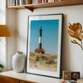 thumbnail image 5 of Fire Island Lighthouse 02 - New York Photography Black Framed Wall Art Print 16 x 20 inches, 5 of 8