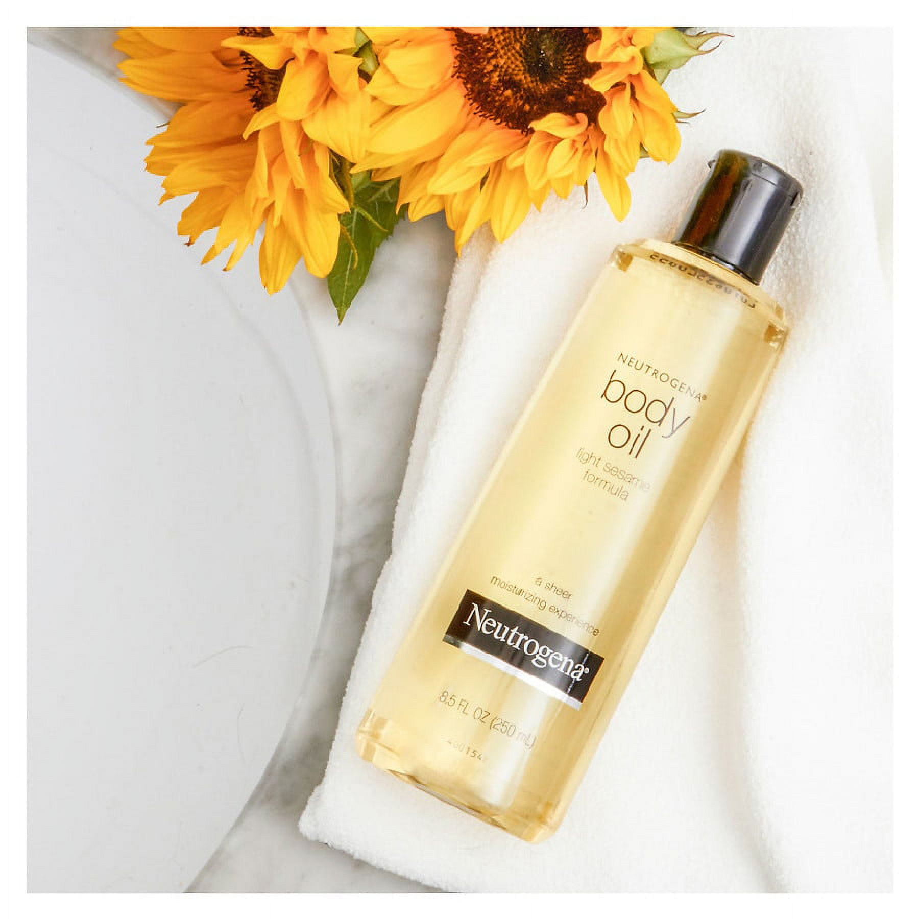 Neutrogena Moisturizing Light Sesame Body Oil Fragrance-Free