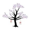 thumbnail image 2 of Peel and Stick Cherry Blossom wall Decals- Giant Vinyl Wall Stickers-Self Adhesive Vinyl Made Stickers For Nursery,Living Room,Baby room,Bed room etc -Size 20" x 20"., 2 of 4