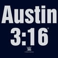 thumbnail image 2 of Mens WWE Stone Cold Steve Austin 3:16 White Logo Lightweight Hoodie, 2 of 4